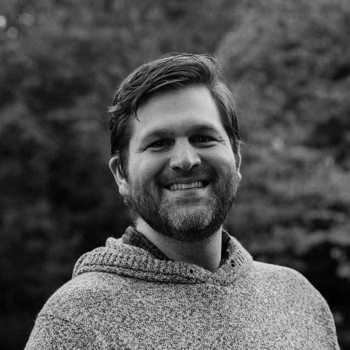 Josh Patrick smiling outdoors